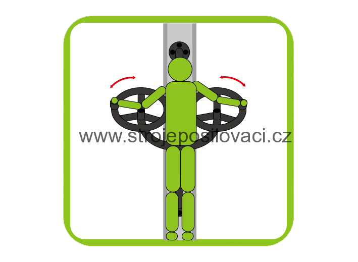 Otáčecí kola velká NC_118 