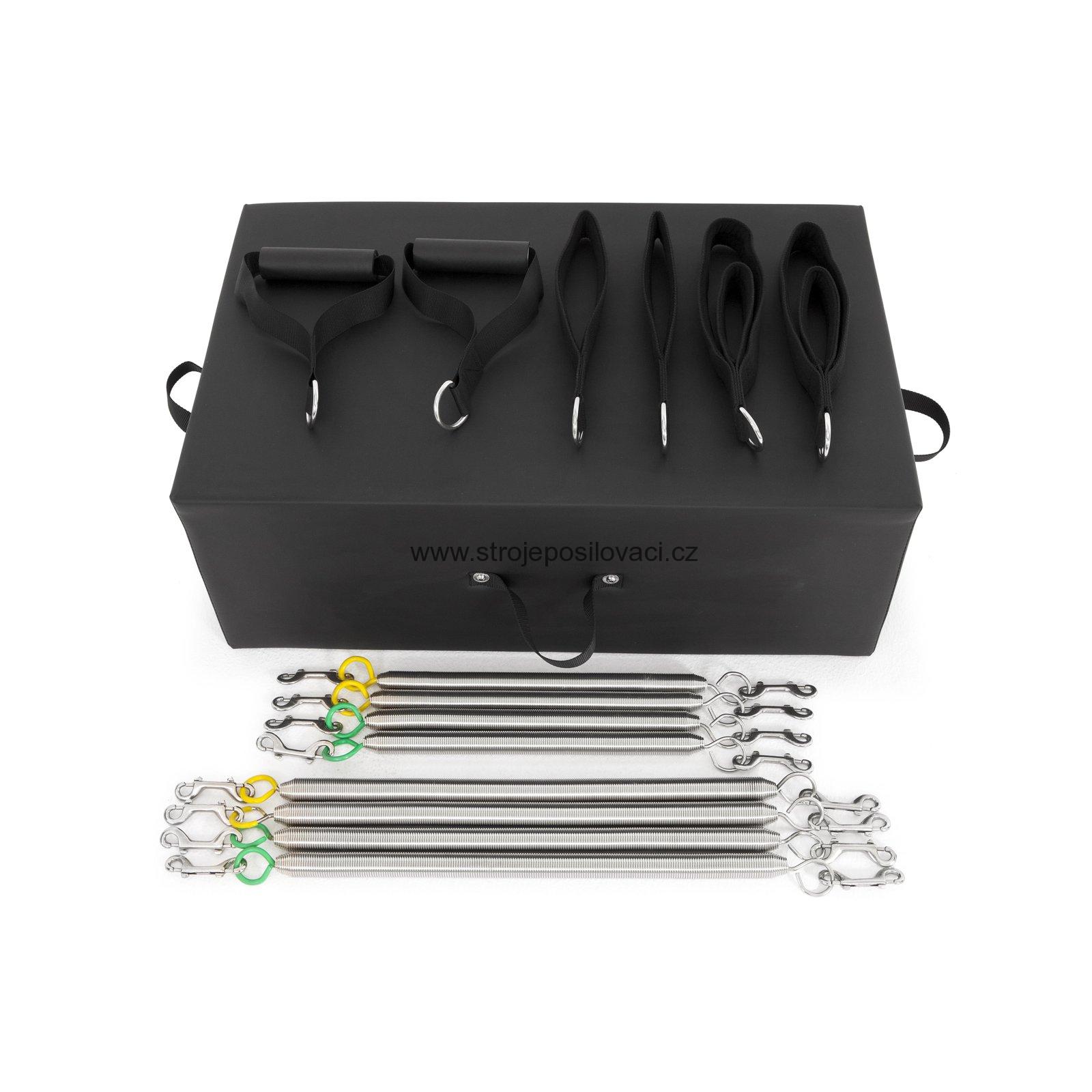 PILATES REFORMER ALUMINIUM  S VĚŽI 06