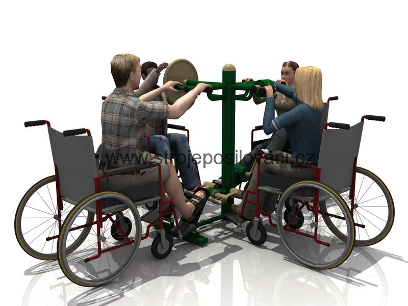 Posilovací stroj pro handicapované 18