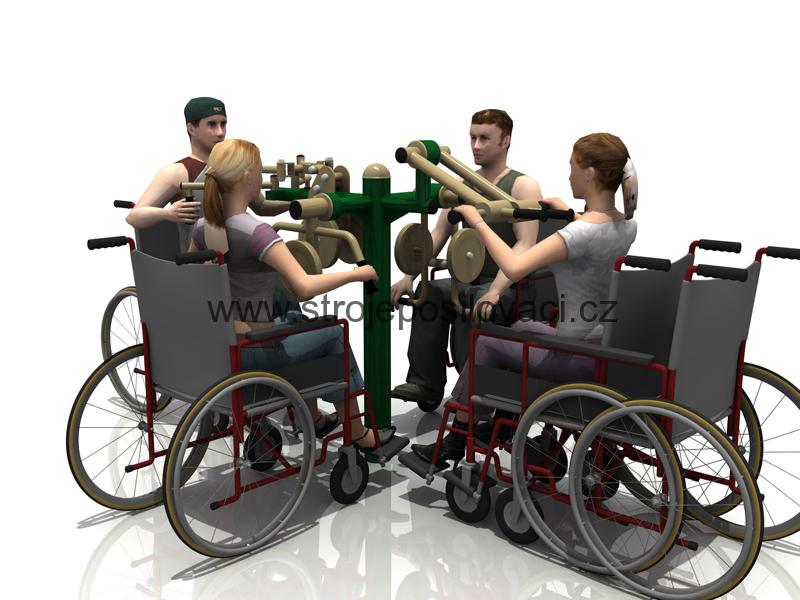 Posilovací stroj pro handicapované 19