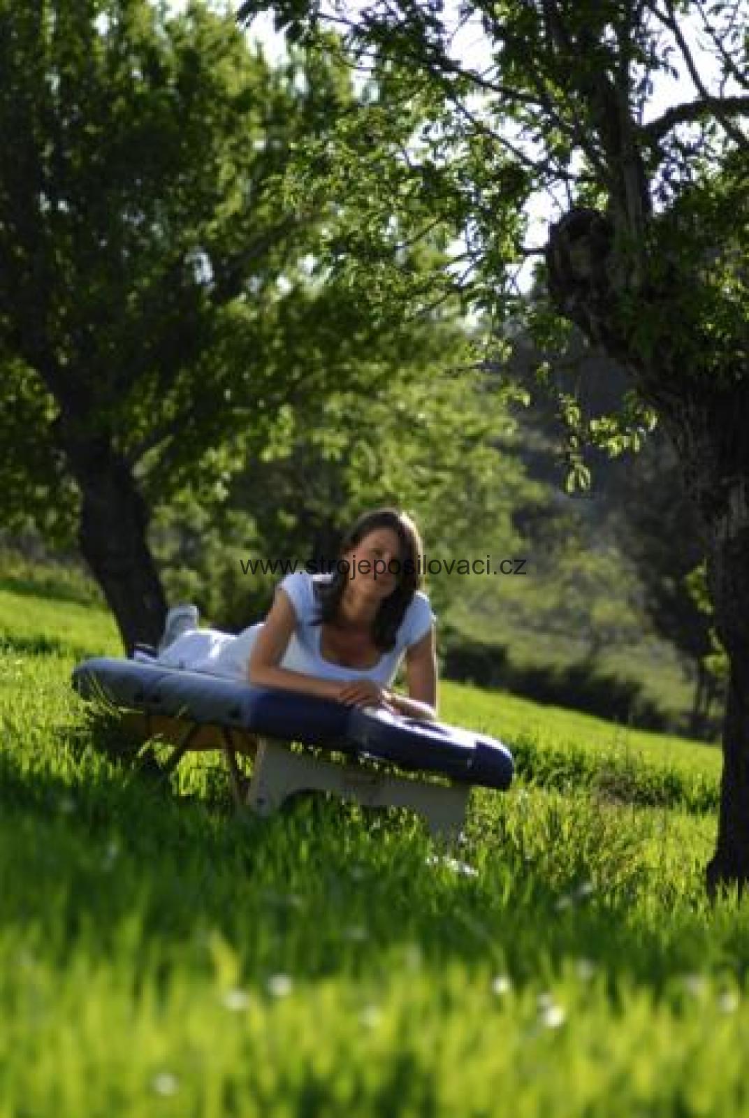 Masažní lavice polohovatelná 186x71x59-86cm