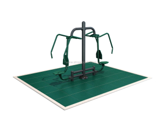 Tlaky na ramena a prsa v sede MDS_006 